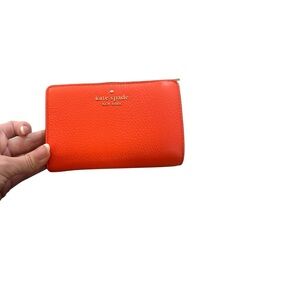 Kate Spade Vibrant Orange Wallet